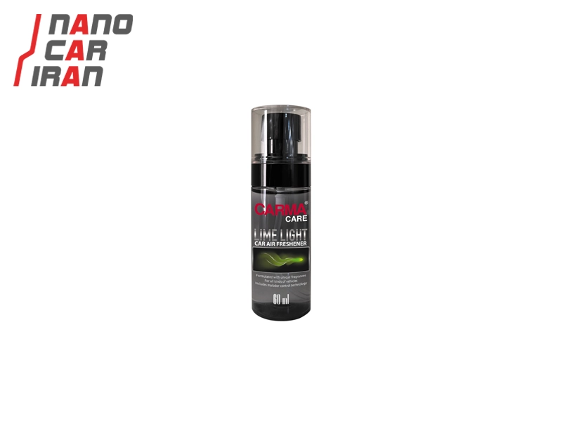 اسپری خوشبو کننده ۶۰ میلی‌ لیتری کارما مدل لایم لایت ( LIME LIGHT ) CarmaCare 60ml Air Freshener Spray - Lime Light